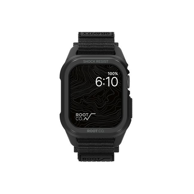 ROOT CO. ルートコー グラビティショックレジストケース Pro forアップルウォッチ(Apple Watch Series4/5/6/7/8/9/SE 40/41mm専用)