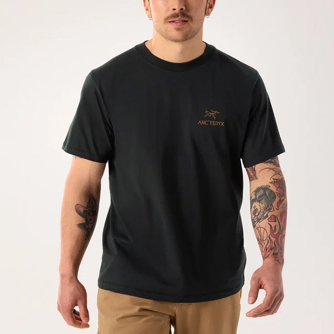 ARC'TERYX アークテリクス クラッグSLコットンバードワードSS メンズ