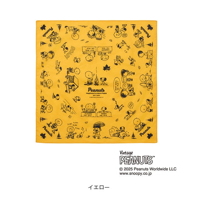 LOGOS ロゴス スヌーピー(PEANUTS 75years)バンダナ｜SUNDAY MOUNTAIN