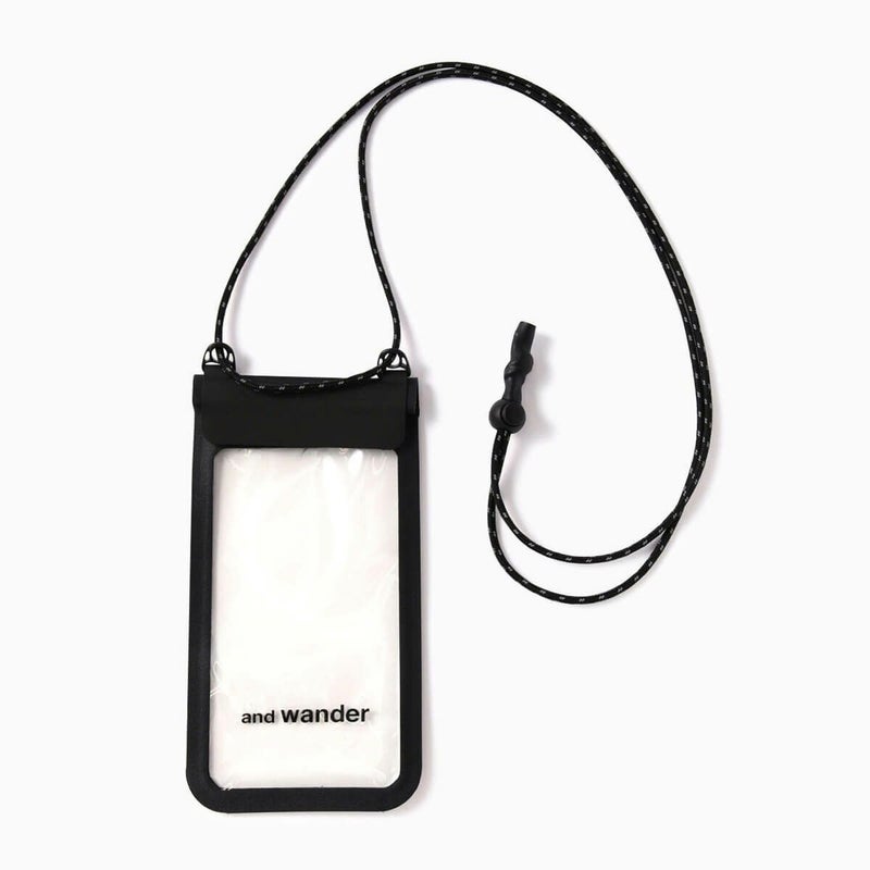 and wander アンドワンダー ウォータープルーフフォンケース