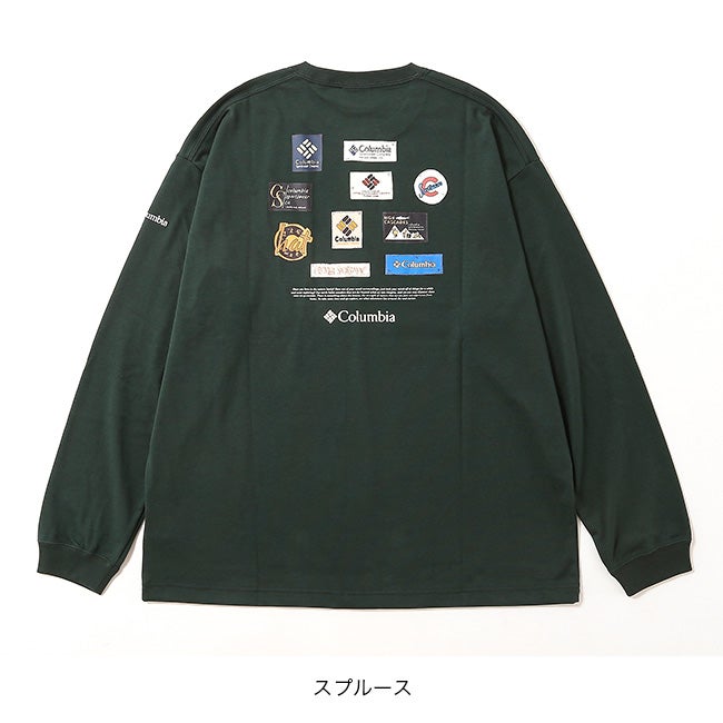 Columbia コロンビア スタックブルックグラフィックロングスリーブT