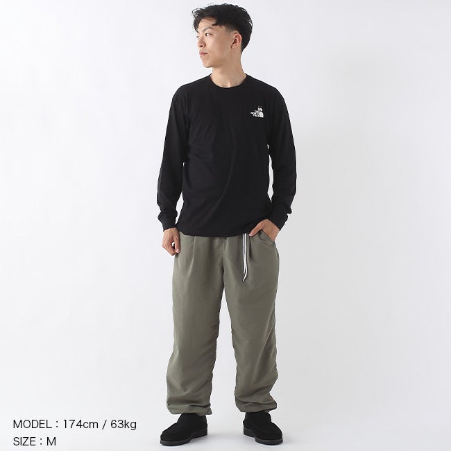 THE NORTH FACE ノースフェイス L/SズーピッカーTee ユニセックス