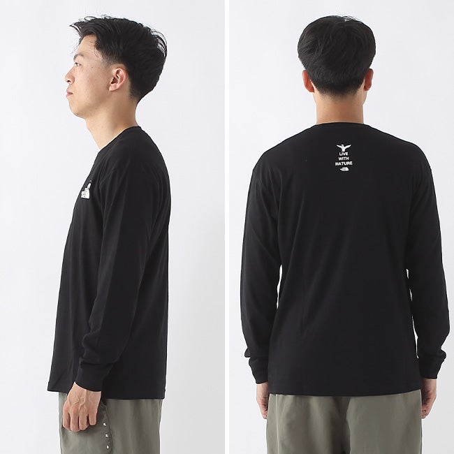 THE NORTH FACE ノースフェイス L/SズーピッカーTee ユニセックス
