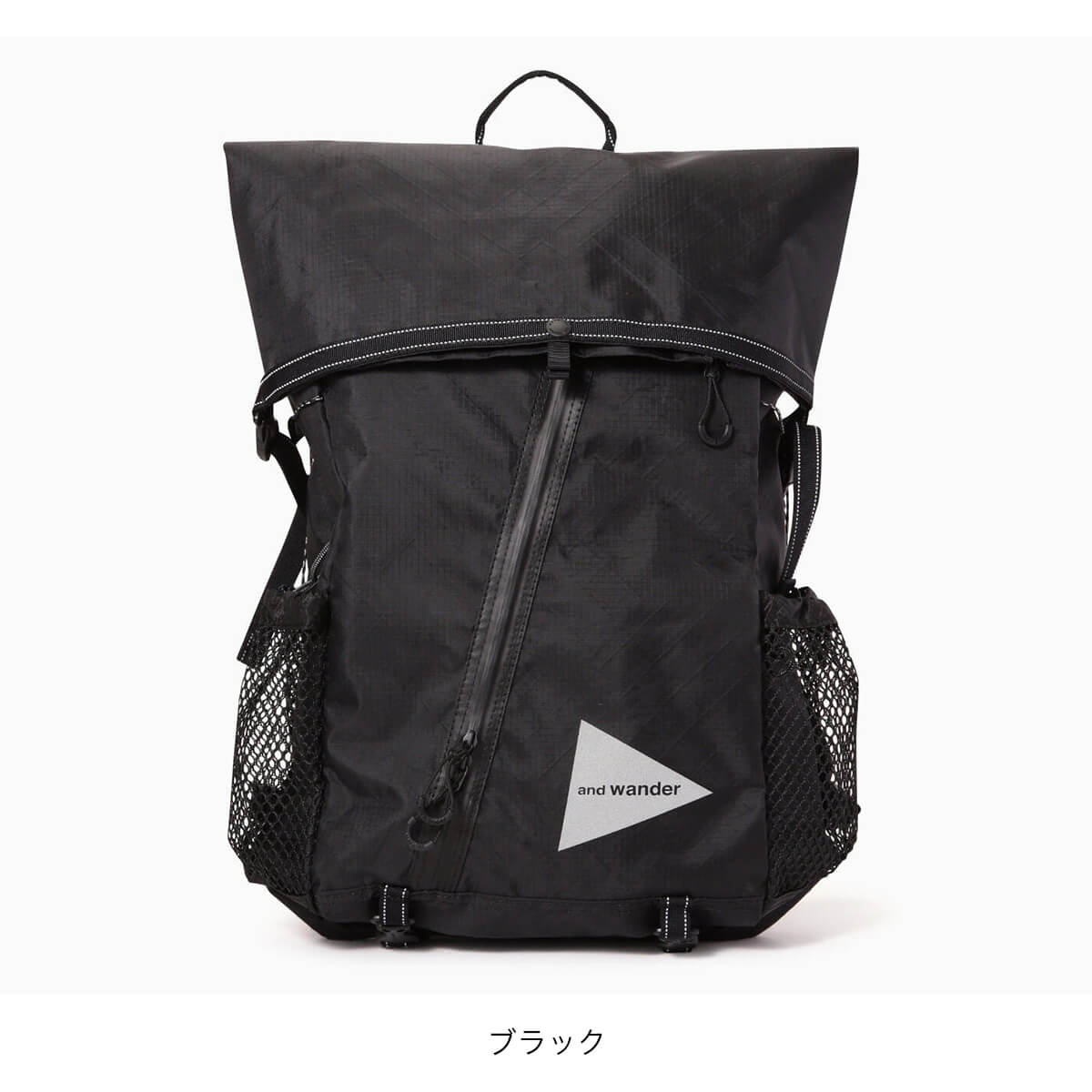 新品 and wander CORDURA リュック 黒 18L and wander アンドワンダー エコパック18Lバックパック｜SUNDAY