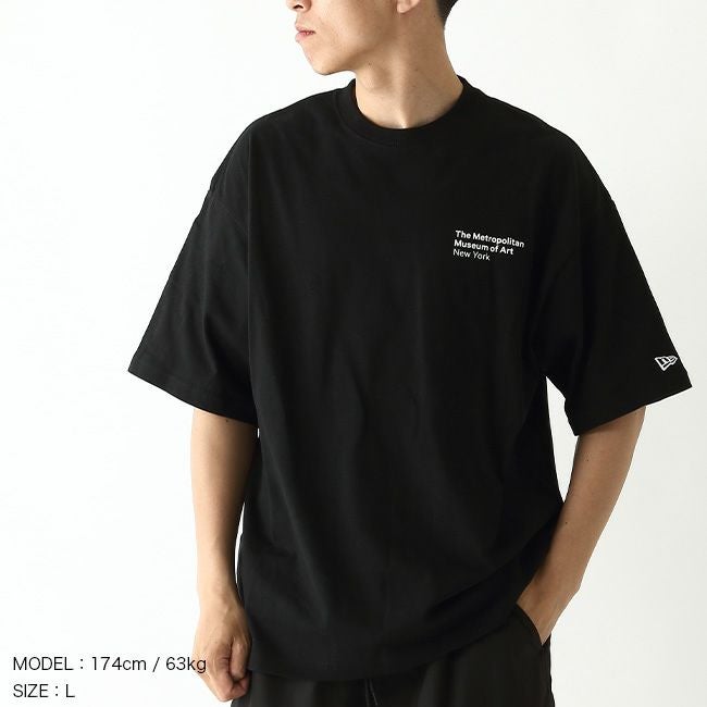 NEW ERA×THE MET ニューエラ×ザメット SSオーバーサイズドコットンTEE