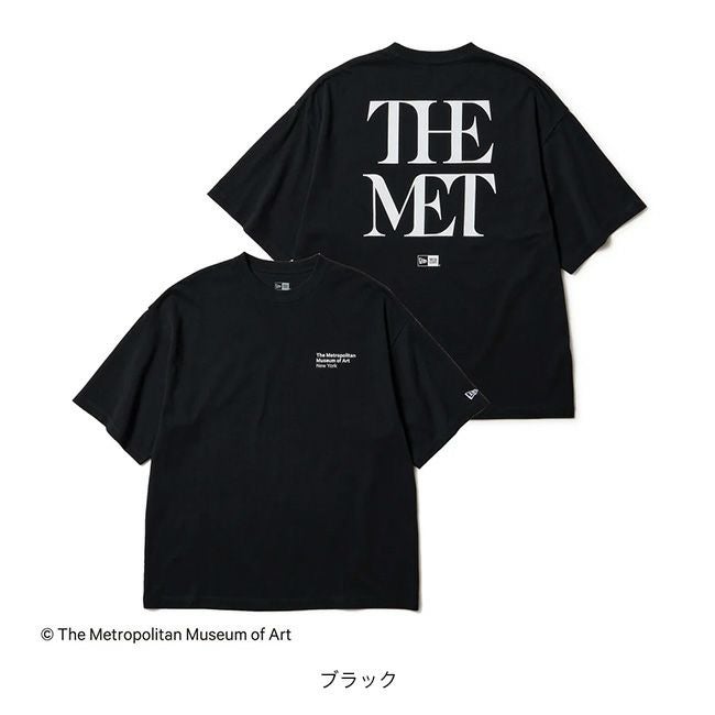 NEW ERA×THE MET ニューエラ×ザメット SSオーバーサイズドコットンTEE