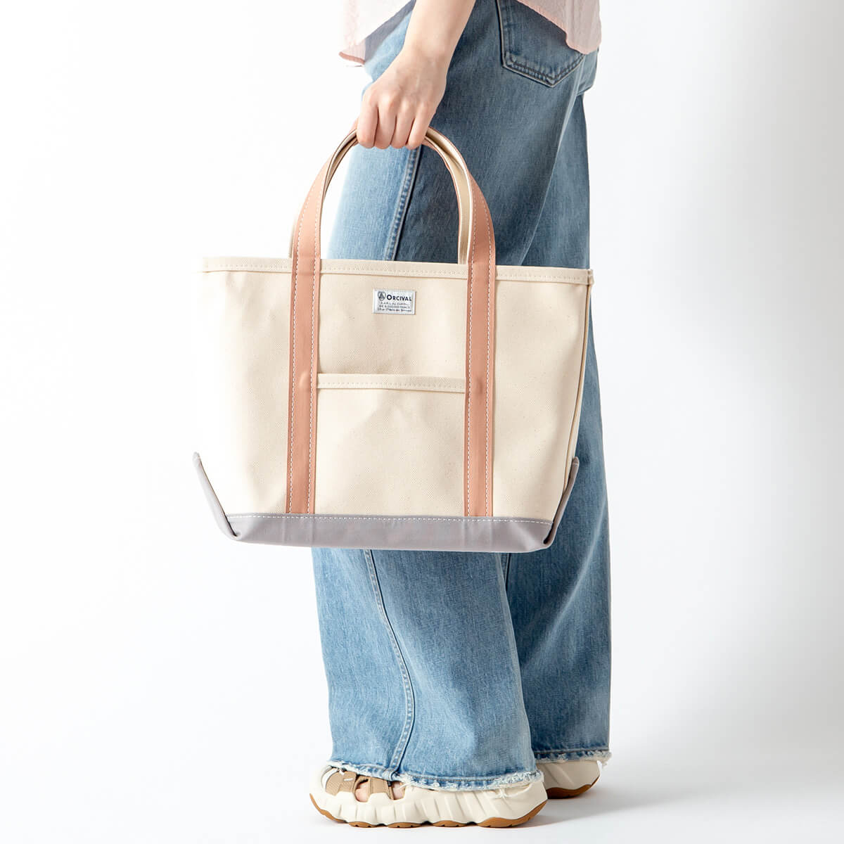 ORCIVAL オーシバル トートバッグミディアム No.4 ハンプ｜SUNDAY