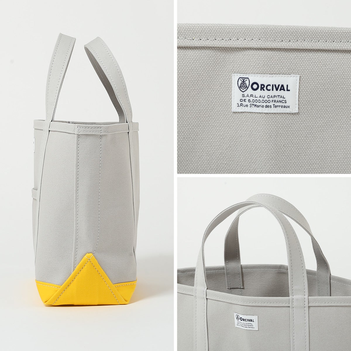 ORCIVAL オーシバル トートバッグミディアム No.4 ハンプ｜SUNDAY