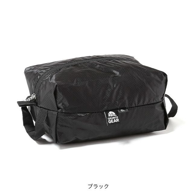 GRANITE GEAR グラナイトギア ブラックエアジップサック 5L｜SUNDAY