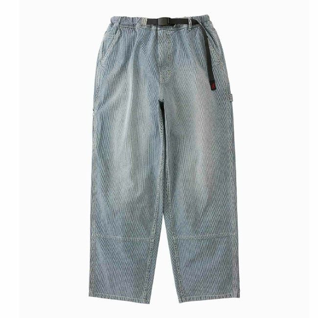 GRAMICCI グラミチ ジャパニーズヒッコリーデニムワークパンツ メンズ
