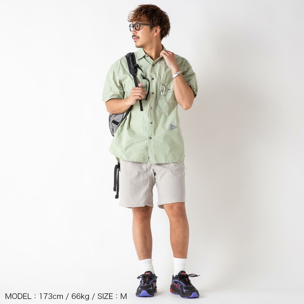 GRAMICCI×and wander グラミチ×アンドワンダー ナイロンGショーツ