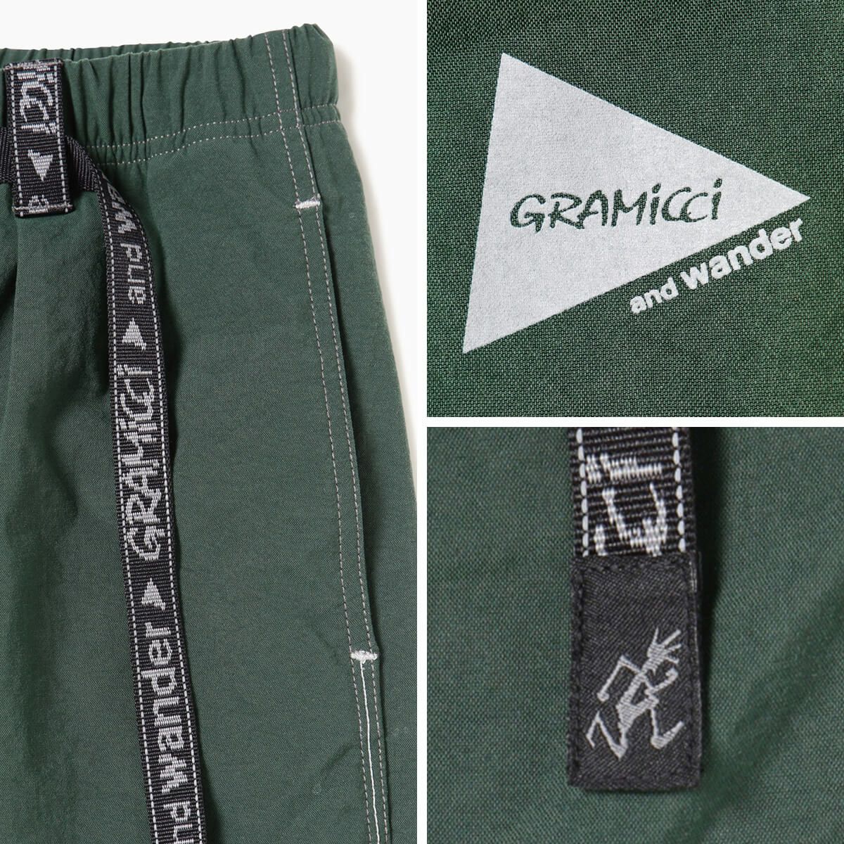 GRAMICCI×and wander グラミチ×アンドワンダー ナイロンGショーツ