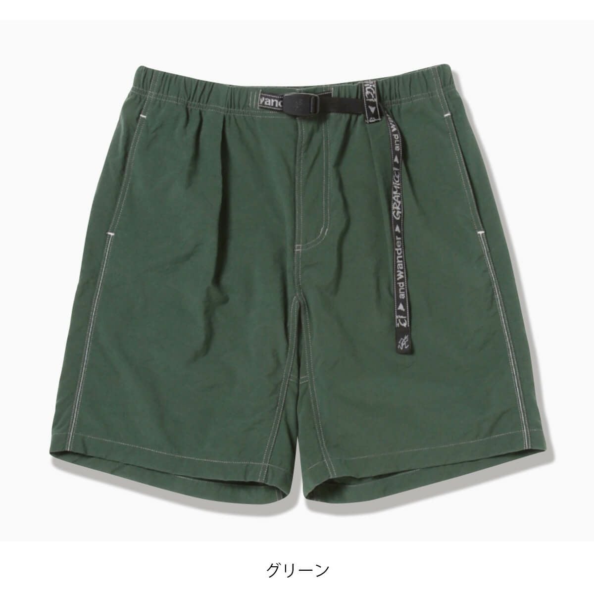 GRAMICCI×and wander グラミチ×アンドワンダー ナイロンGショーツ