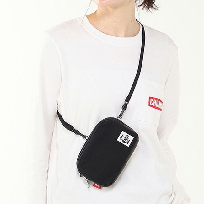 CHUMS チャムス ホルターネックミニバッグスウェットナイロン