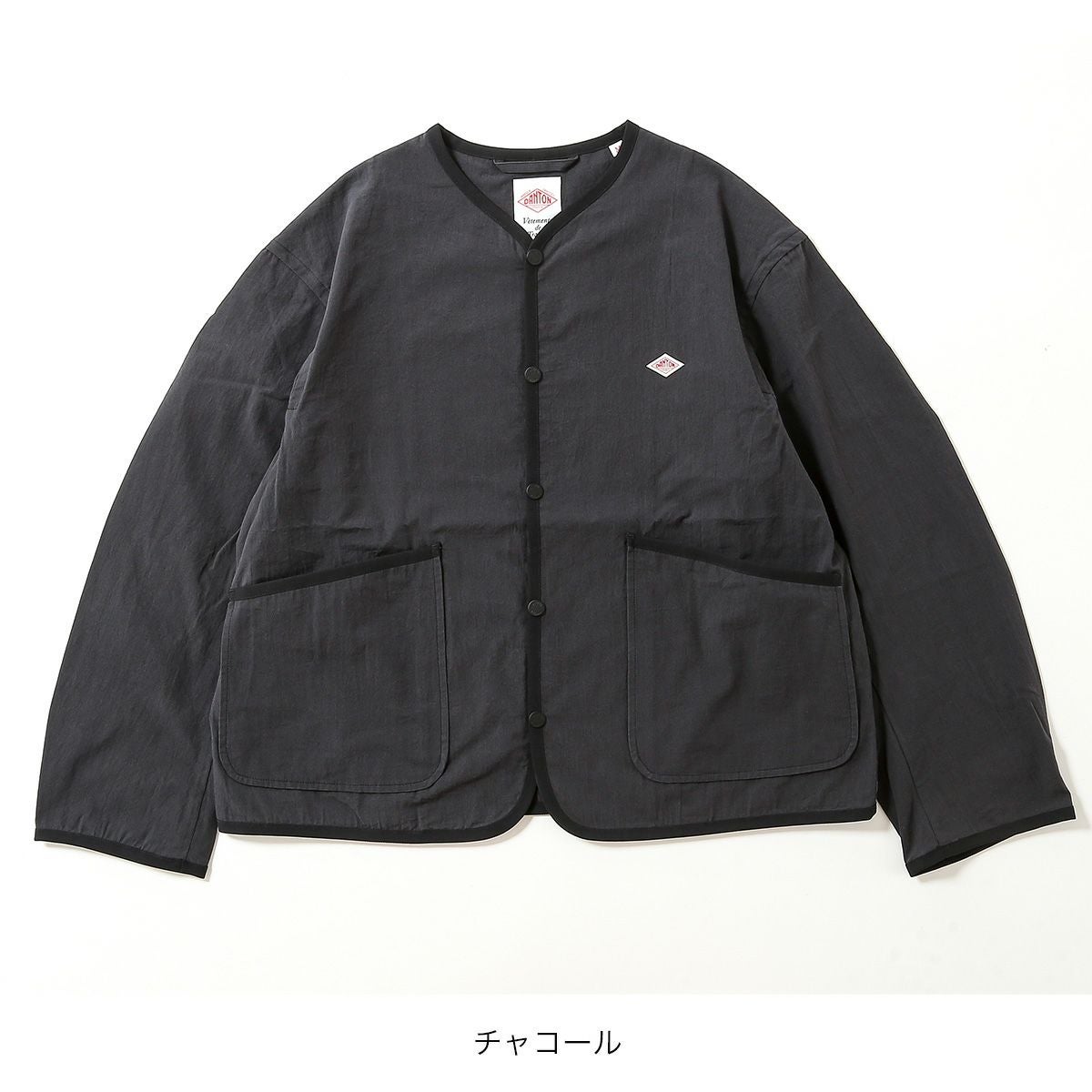 DANTON ダントン カラーレスジャケット【ウィメンズ】｜SUNDAY