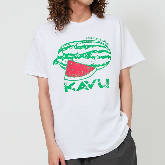 KAVU カブー ウォーターメロンTee