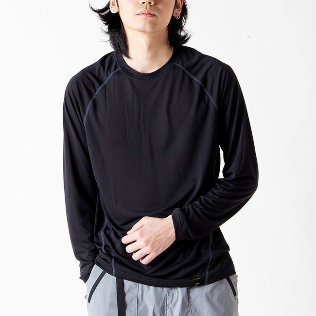 2wayネックテコルテロングスリーブ ナッツ FREE CAYL ケイル デルタロングスリーブ｜SUNDAY MOUNTAIN｜サンデーマウンテン