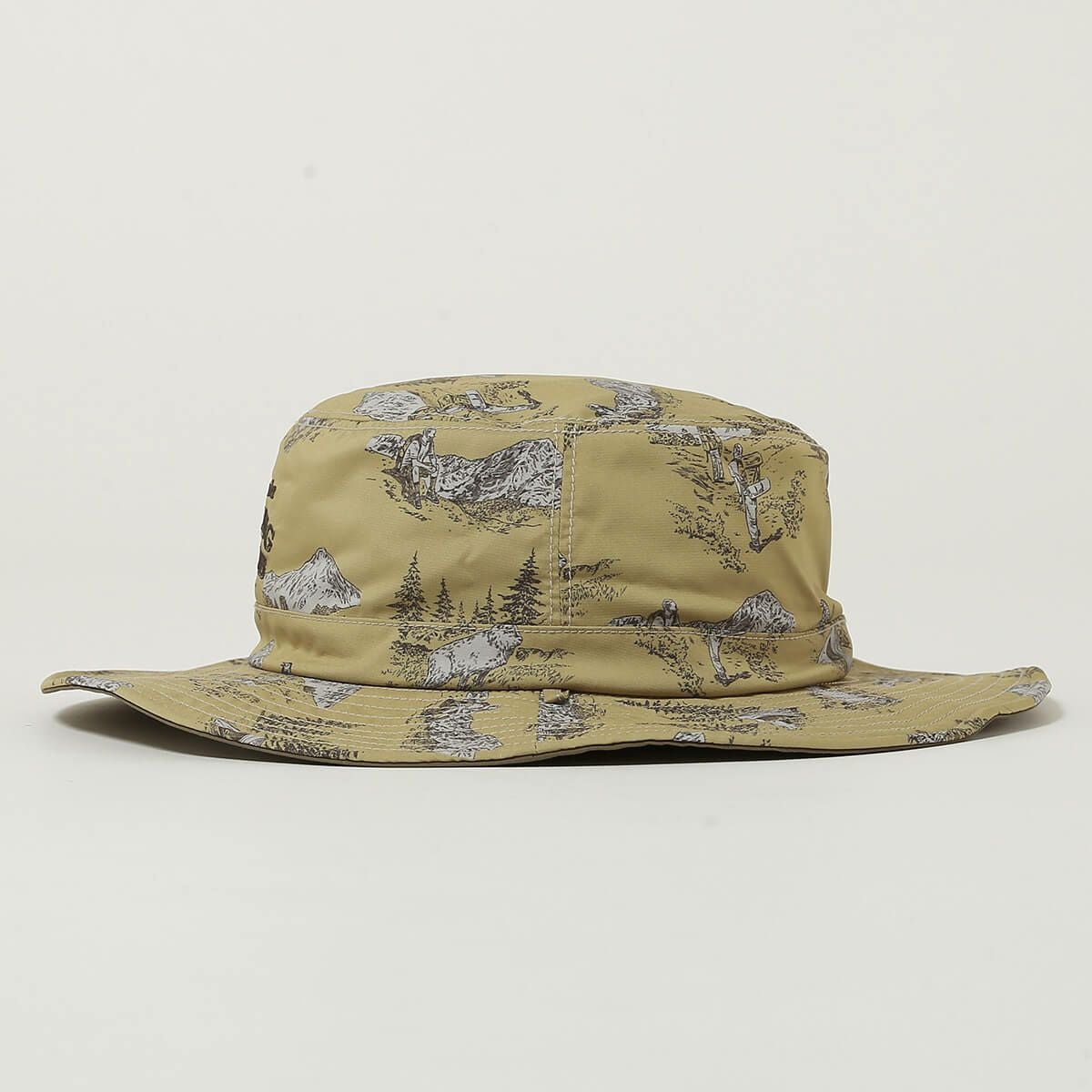 廃番　一二の用品店　家族の帽子　リバーシブル　ハイキング　登山 and wander アンドワンダー ハイキングクラブ リバーシブルハット