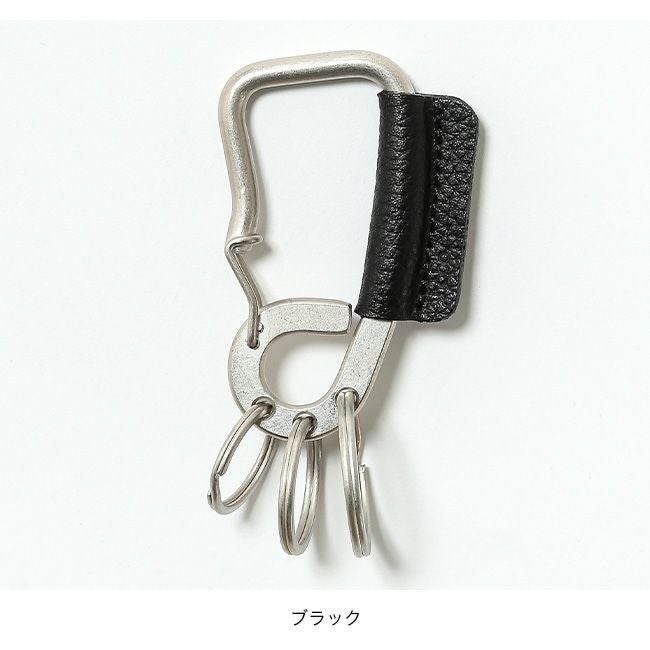 hobo ホーボー カラビナキーリングマットブラスwithシュリンク