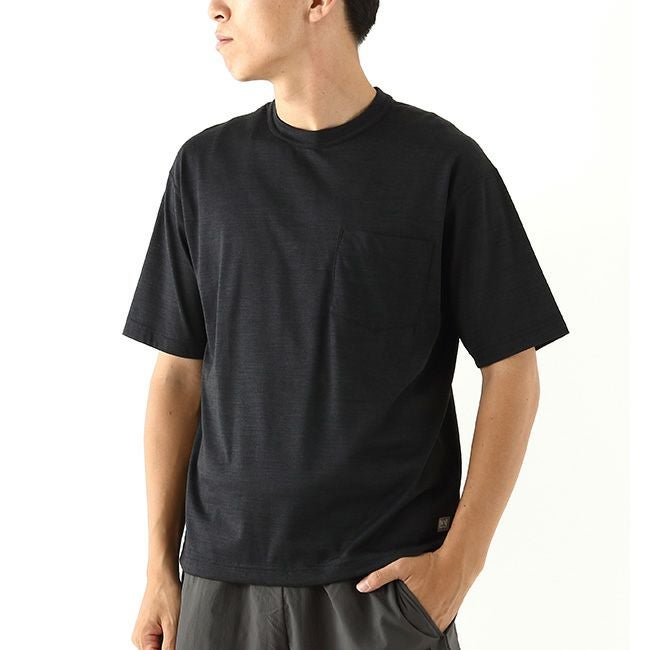 super.natural スーパーナチュラル JP140エブリディ ポケットショートスリーブTシャツ ユニセックス