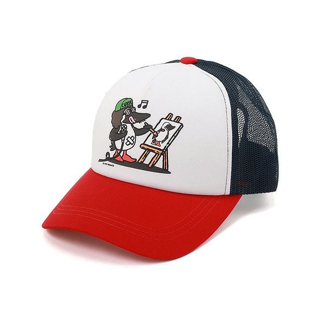 CHUMS チャムス かせきさいだぁ メッシュキャップ【キッズ】