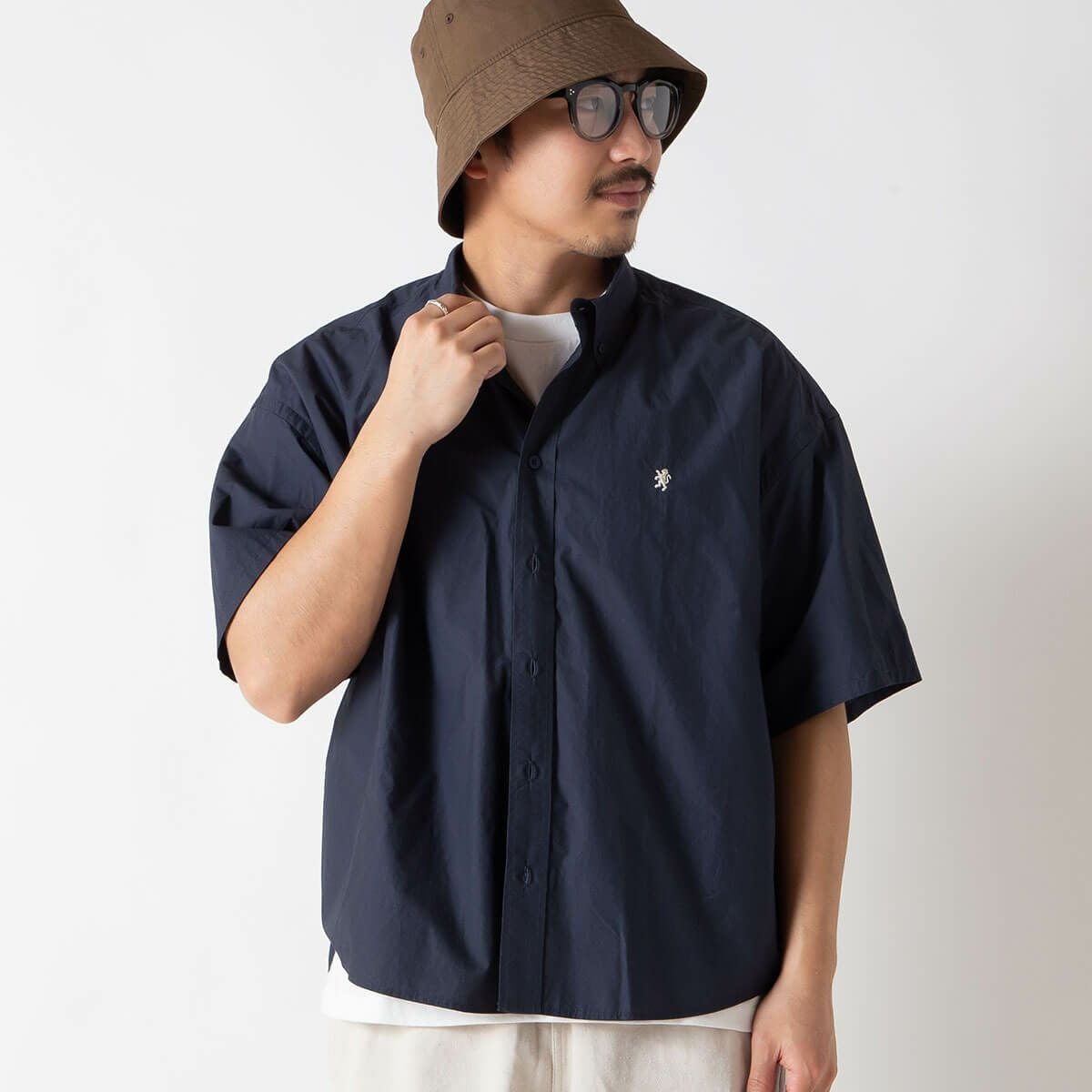 Gymphlex ジムフレックス B.D.シャツS/S メンズ｜SUNDAY MOUNTAIN