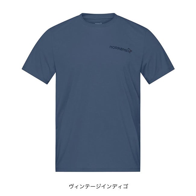 NORRONA 半袖Tシャツ L NORRONA ノローナ フェムンド テックTシャツ メンズ｜SUNDAY MOUNTAIN