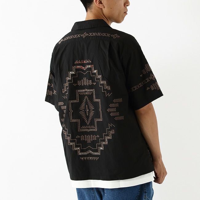 PENDLETON ペンドルトン カットワークオープンカラーシャツSS