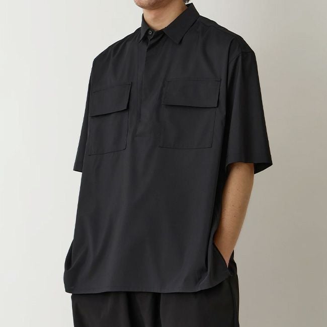 White Mountaineering ホワイトマウンテニアリング ハーフスリーブプルオーバーシャツ