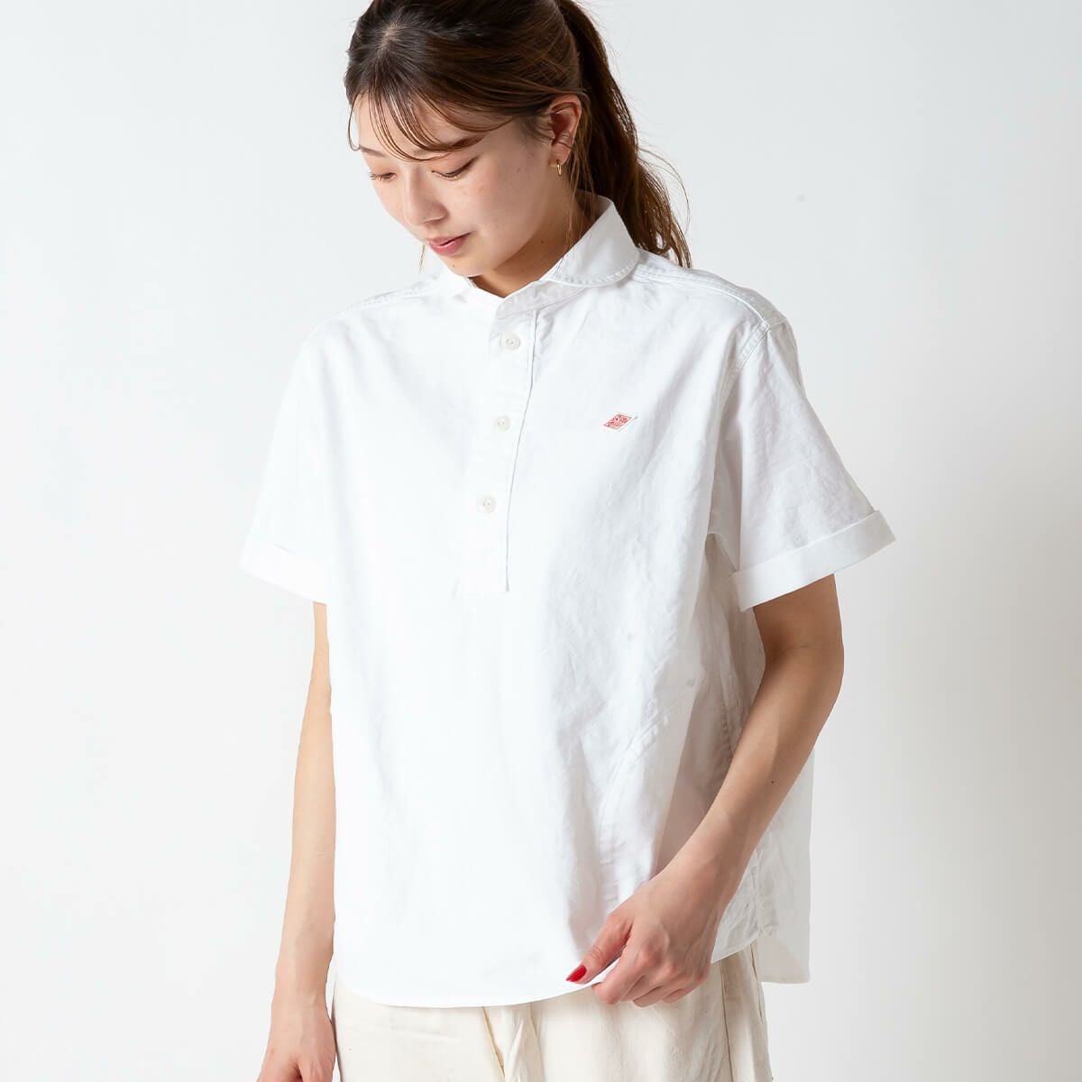 Danton ダンタン　ポロシャツ 40 DANTON ダントン ラウンドカラーP.OシャツS/S【ウィメンズ】｜SUNDAY