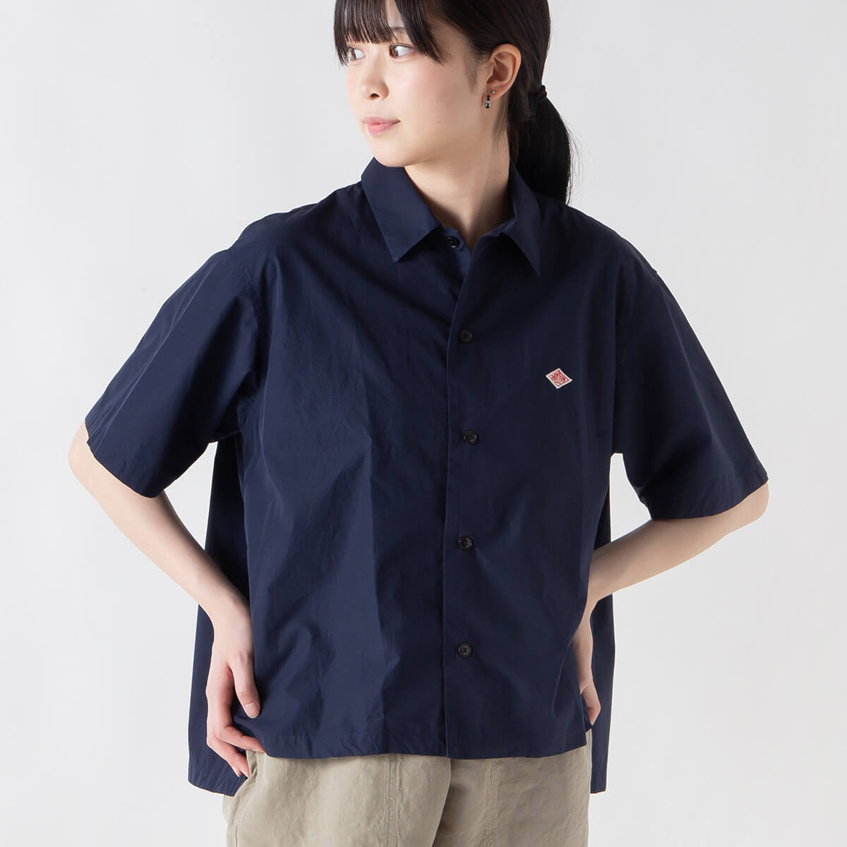 DANTON ダントン ラウンドカラーP.OシャツS/S【ウィメンズ】｜SUNDAY