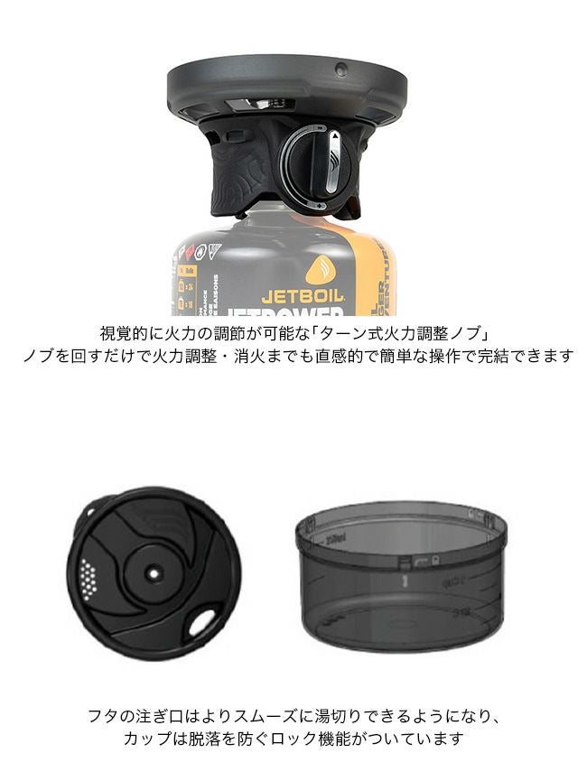 JETBOIL ジェットボイル ジップ 0.8L｜SUNDAY MOUNTAIN｜サンデー