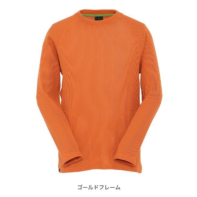 AXESQUIN アクシーズクイン ベンチレーションニットLS Tee｜SUNDAY