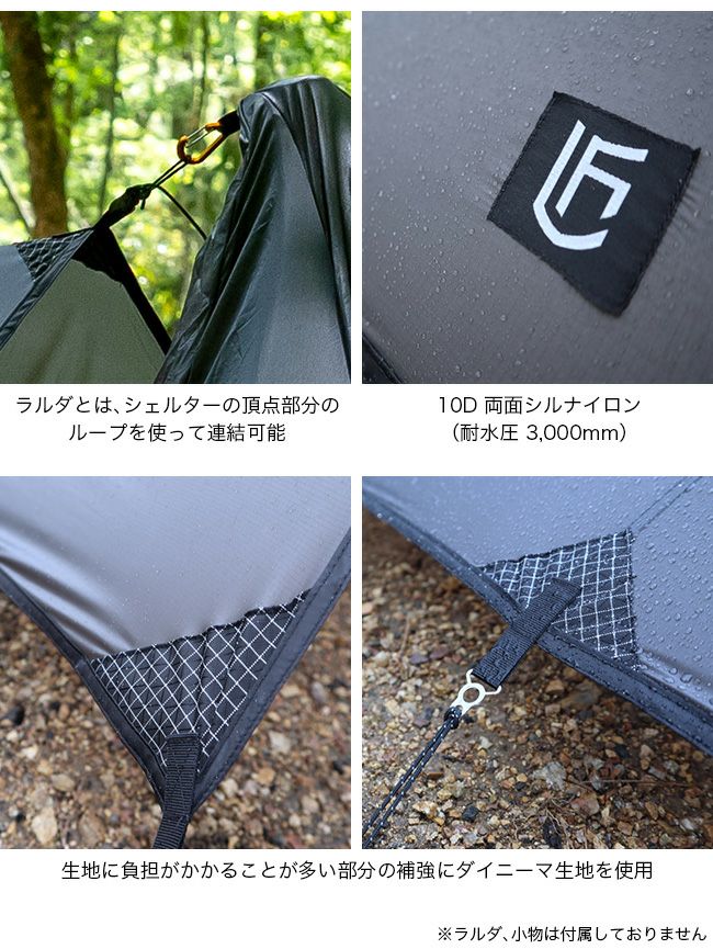 OHMI Equipment オウミエクイップメント エアロタープデュオ｜SUNDAY