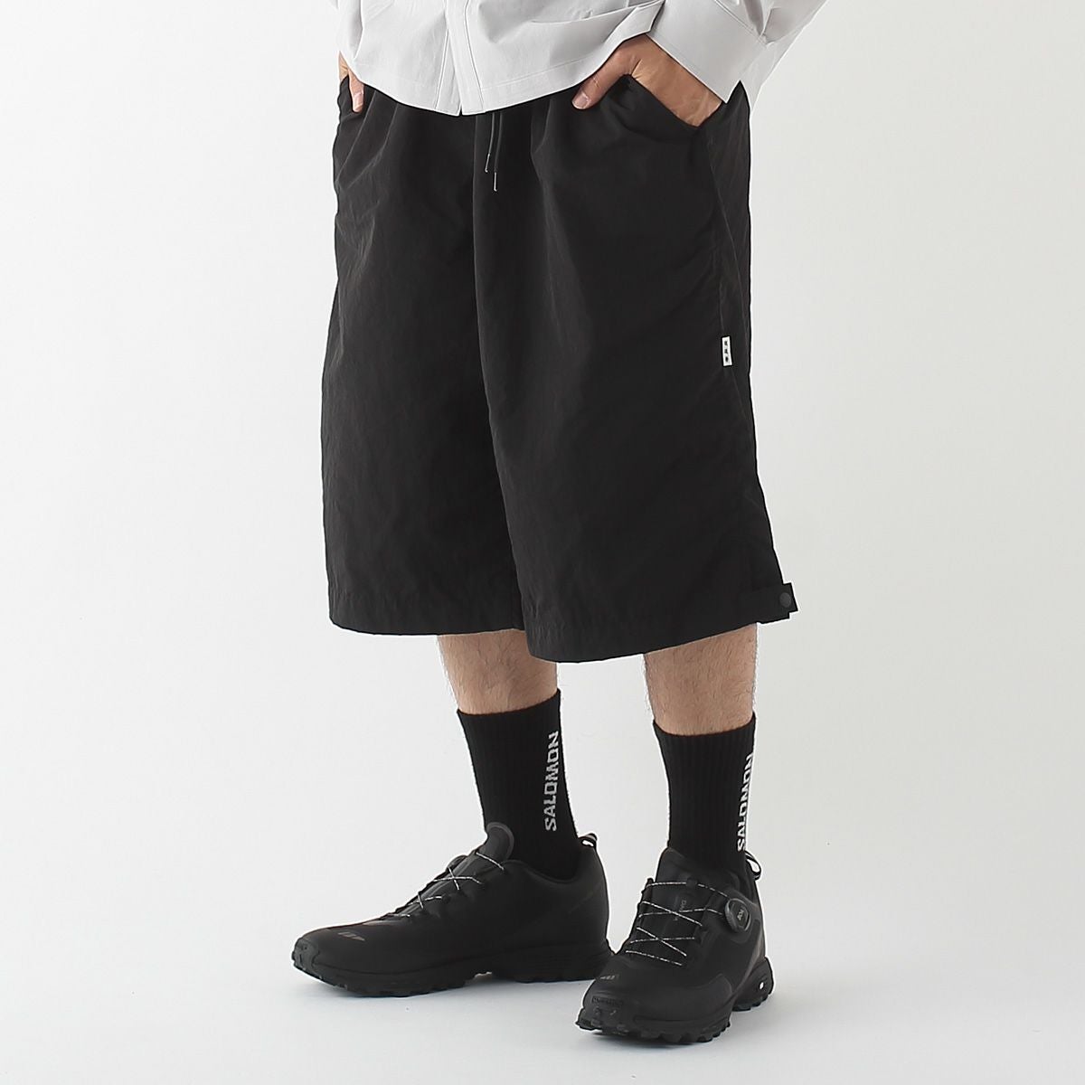 迷迭香 マンネンロウ ナイロンハーベストルーズショーツ｜SUNDAY