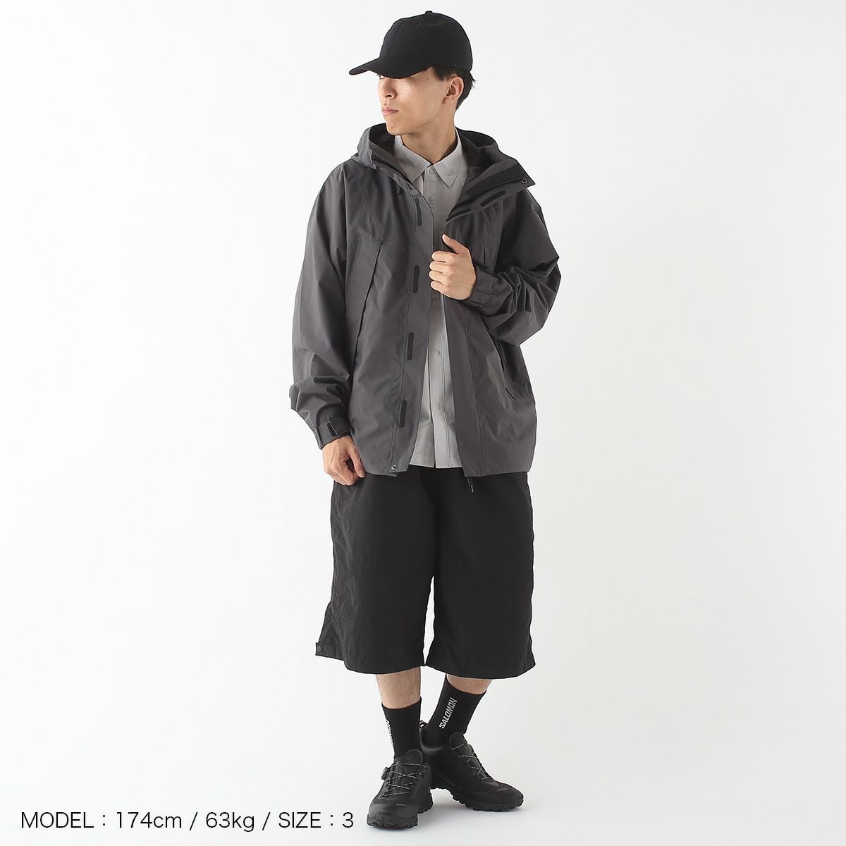 迷迭香 マンネンロウ ナイロンハーベストルーズショーツ｜SUNDAY