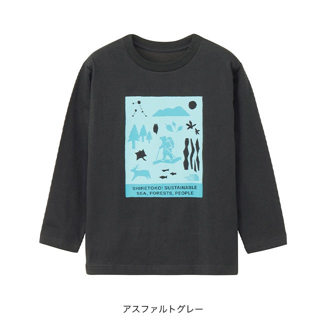 THE NORTH FACE ノースフェイス L/SシレトコトコTee【キッズ】｜SUNDAY