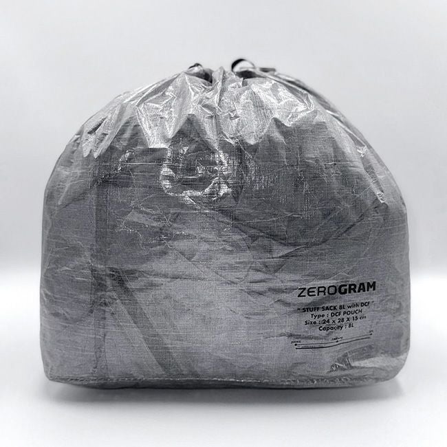 ZEROGRAM ゼログラム ダイニーマ スタッフサック8L｜SUNDAY MOUNTAIN