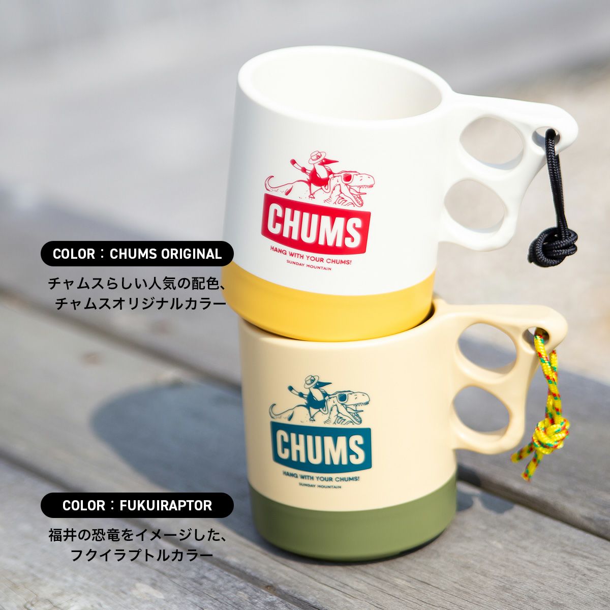 CHUMS×SUNDAY MOUNTAIN チャムス×サンデーマウンテン CHUMS別注