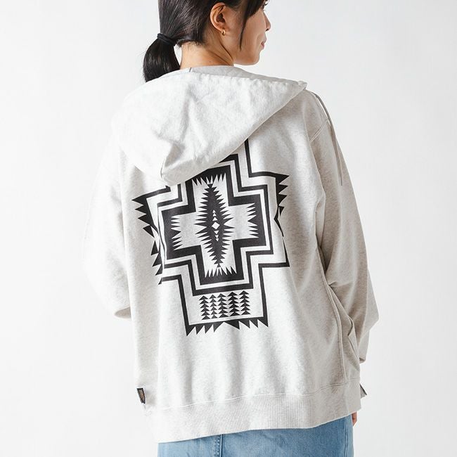 PENDLETON ペンドルトン バックプリントジップアップフーディ