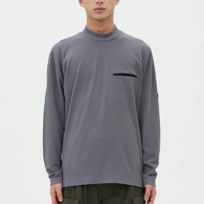DESCENTE ALLTERRAIN81 デサントオルテライン81 サーマルロングスリーブモックネックTEE