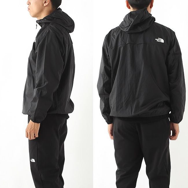 値下げ NOsWEA 黒 フーディー Mサイズ THE NORTH FACE ノースフェイス DFアクションウィンドアノラック