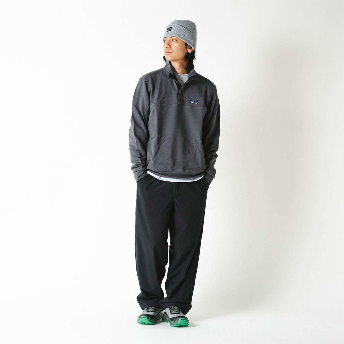 patagonia パタゴニア デイリースナップTプルオーバー メンズ｜SUNDAY