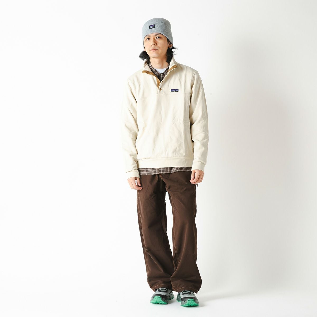 patagonia パタゴニア デイリースナップTプルオーバー メンズ｜SUNDAY