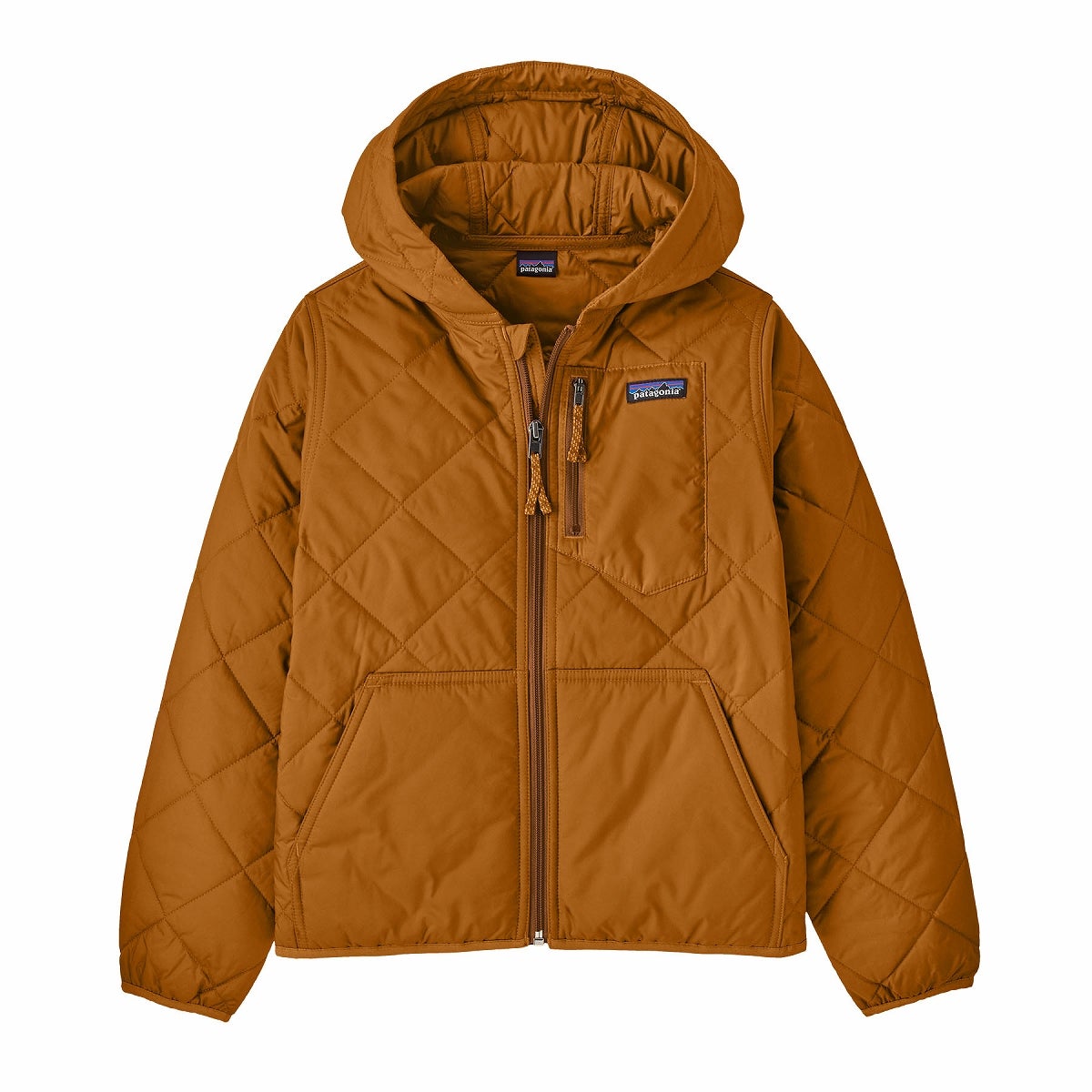 patagonia パタゴニア ダイアモンドキルテッドフーディ【キッズ