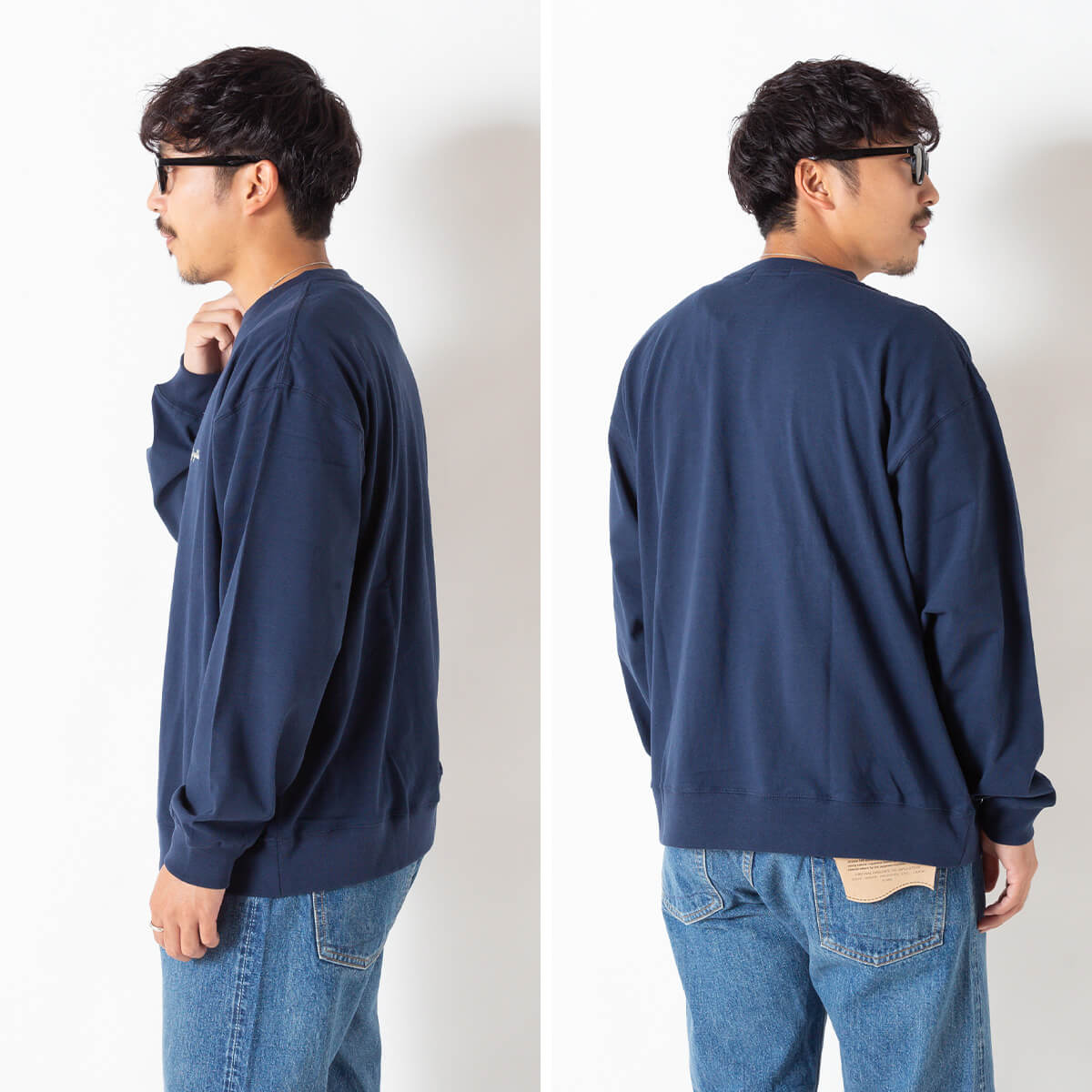 Gymphlex ジムフレックス クルーネックP.O. 16/-コットンジャージー