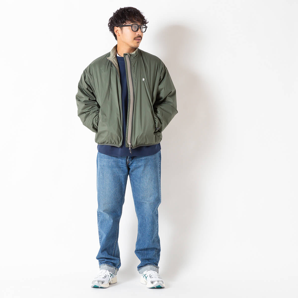 Gymphlex ジムフレックス クルーネックP.O. 16/-コットンジャージー