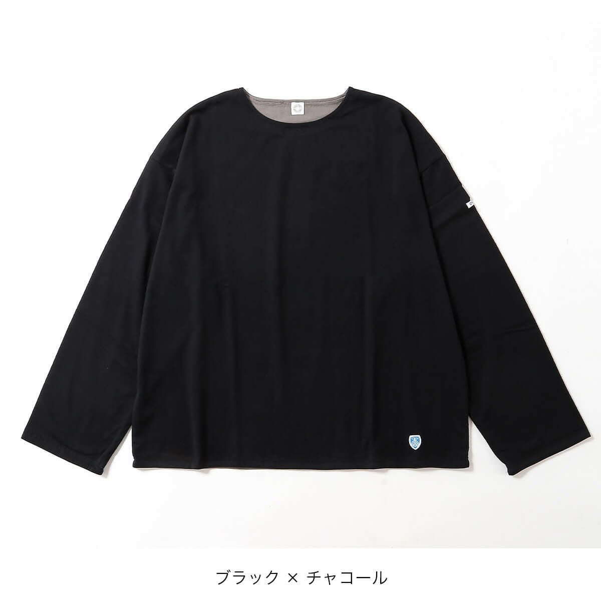 ORCIVAL オーシバル ボートネックL/Sプルオーバー 40/2 クラシック