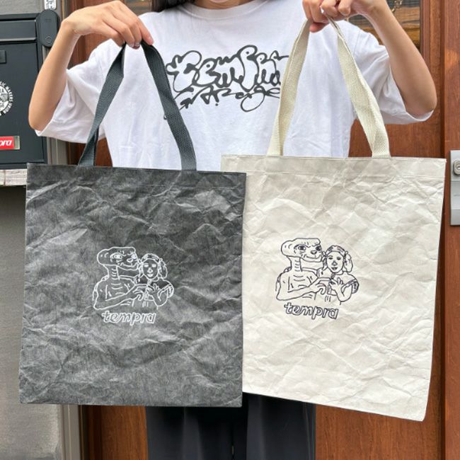 tempra cycle×RUI NAKAMURA テンプラサイクル×ルイナカムラ タイベックトートバッグ
