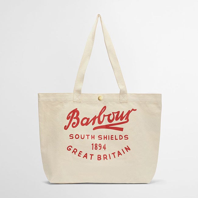 Barbour バブアー スクリプトトートバッグ